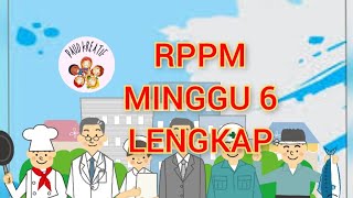 RPPM MINGGU 6 TEMA PEKERJAAN / TEMA PROFESI LENGKAP