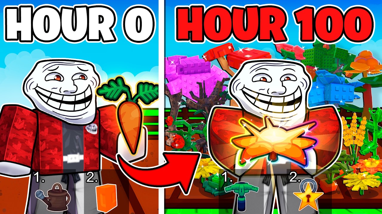 I SPENT 100 Hours In Garden Horizons..