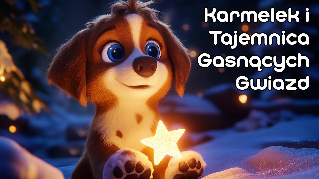 Karmelek i Tajemnica Gasnących Gwiazd 🌟 | Bajki na dobranoc 🌙