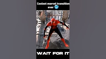 Thumbnail of Coolest marvel transition ever 🥶 Wait for it #shorts #marvel #transition