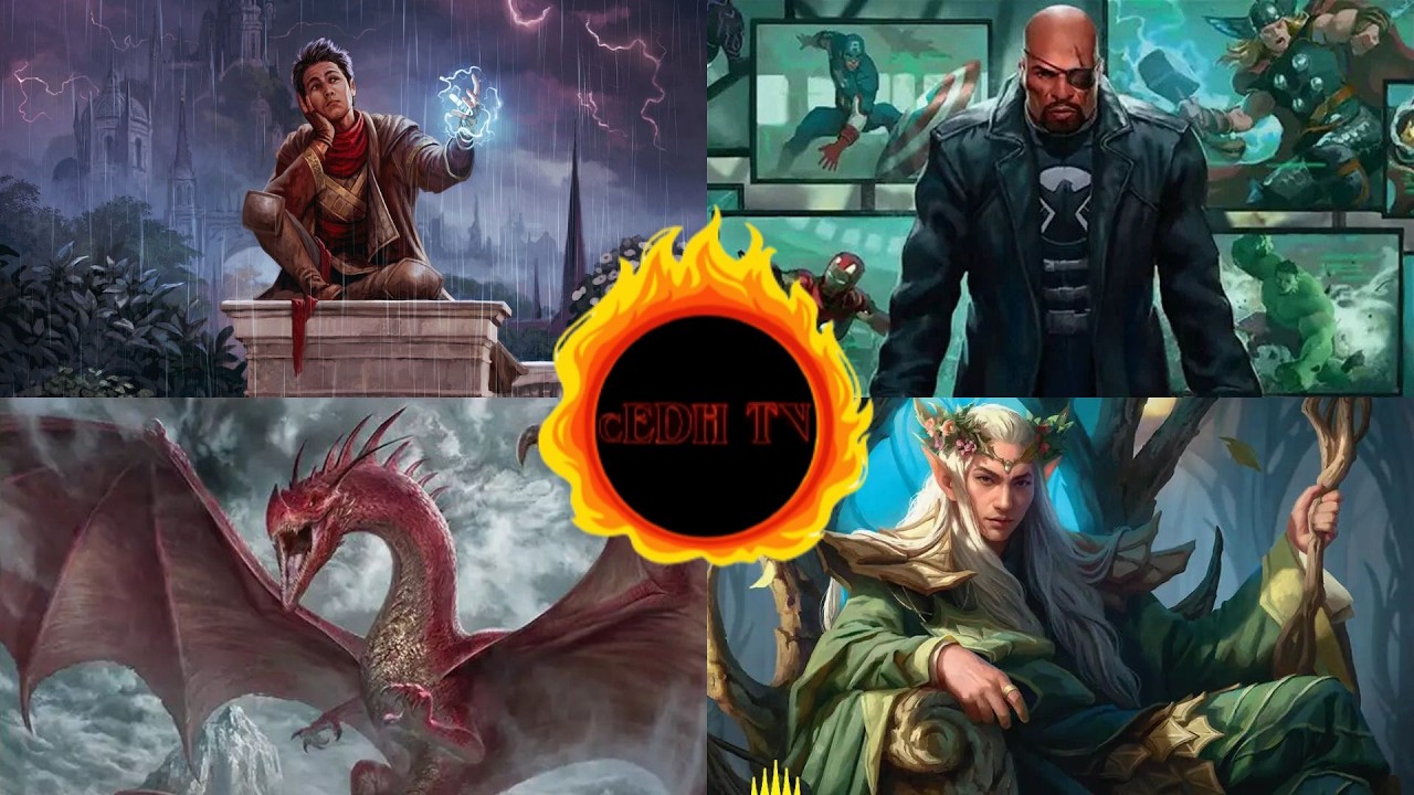 Thranduil vs Smaug vs Ral vs Nick Fury cEDH Gameplay thumbnail