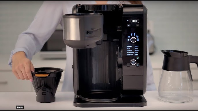 Coffee using the Ninja Hot and Cold Brewed System 