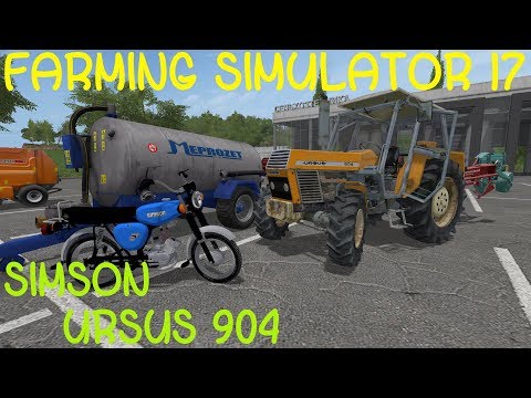 ?URSUS 904 / SIMSON / BECZKOWÓZ / Farming Simulator 17 Mody