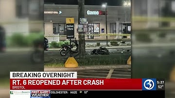 Bristol crash on Route 6