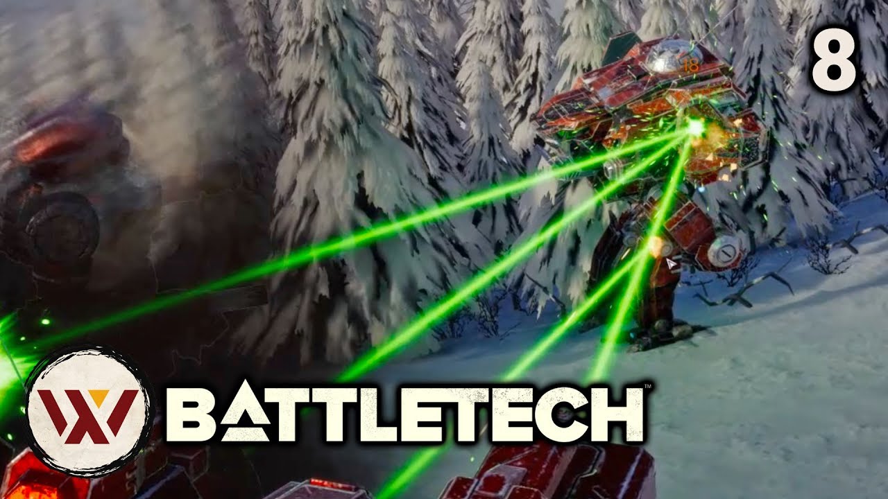 Surrounded! - #8 BATTLETECH Let's Play Campaign Gameplay