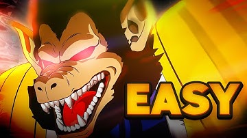 *EASIEST WAY* TO BEAT GREAT APE VEGETA BOSS FIGHT IN SPARKING ZERO