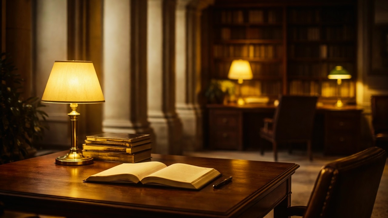 Quiet Interiors — Deep Work Ambience | Roman Private Study