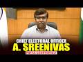 LIVE: Chief electoral officer of Haryana A. Sreenivas addresses press conference in Chandigarh
