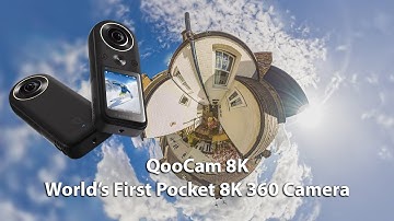 QooCam 8K Video Test Examples :  DNG Timelapse London UK