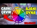 ÇARKI ÇEVİR ve ÇIKAN AJAN ile OYNA (şans) VALORANT DERECELİ