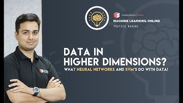 Machine Learning - What happens to data in higher dimensions?