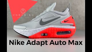 Nike ADAPT AUTO MAX ‘Pure Platinium/Particle Grey‘ | UNBOXING & ON FEET | fashion shoes l 2020