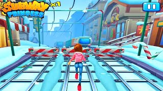 Subway Princess Runner Game - New Christmas and New Year Update!!! Android/iOS Gameplay HD screenshot 2