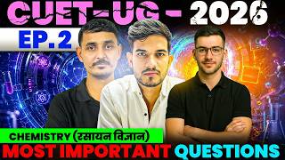CUET UG Chemistry 2026 में यही Questions आएंगे ? 😱 | Most Important MCQs + PYQs