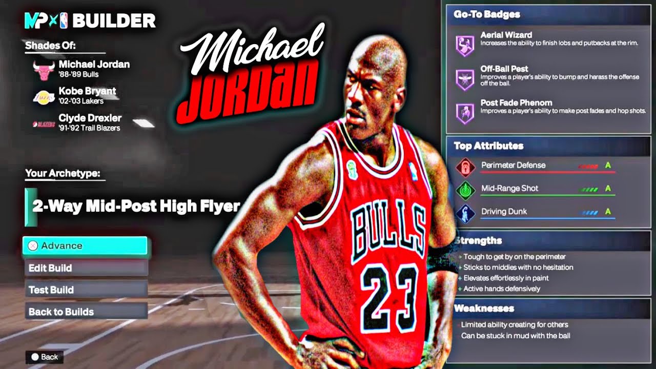 NBA 2K26 MJ BUILD - 🐐 BUILD - YouTube