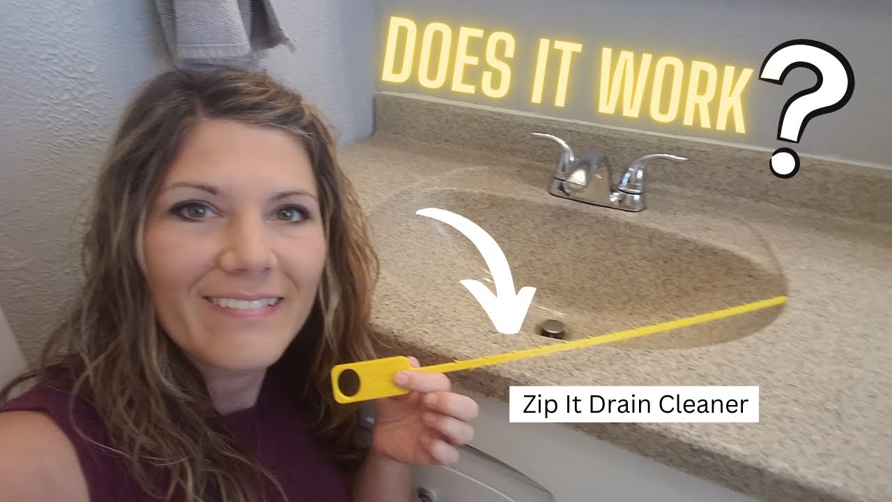 Zip-It drain cleaning tool