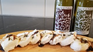 Fig Balsamic & Honey Drizzled Goat Cheese