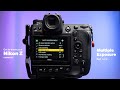 How to use the Multiple Exposure Feature on your Nikon Z9, Z8, Z7ii, Z6iii, Zf, Zfc, Z50ii