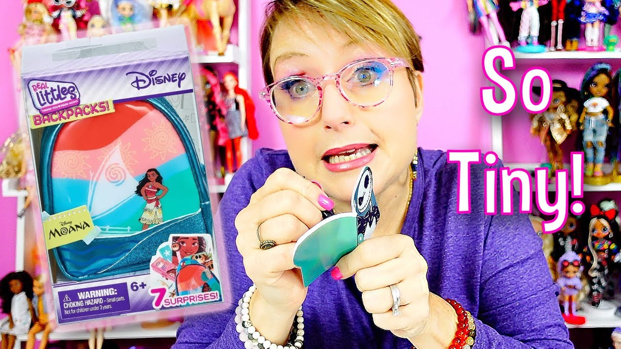 Real LIttles Disney Backpacks I LOVE Miniatures! YouTube