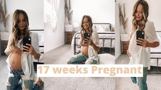 17 Weeks Pregnant. Belly Update. Ivy Carnegie 17 Weeks Pregnant. Belly Update. Ivy Carnegie