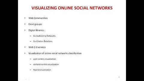 Visualizing online social network Digital Library
