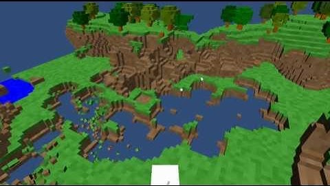 Voxel physics demonstration with Cubiquity and Unity3D