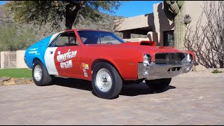 Factory Super Stock 1969 American Motors AMC AMX # 52 of 52 & Ride  My Car Story with Lou Costabile