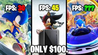 I Built the ULTIMATE $100 Budget PC for Sonic Racing: CrossWorlds...
