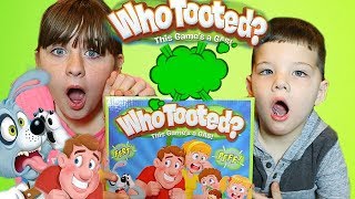 WHO TOOTED Family Fun Whoopie Cushion Board Game For Kids with Caleb Kids Show screenshot 4