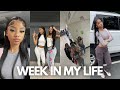 Week in my life  atl vlog school vlog hair appt football game brunch