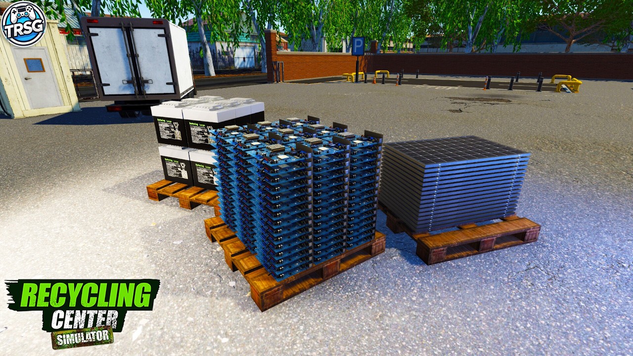 Recycling Center Simulator - E-Waste DLC, Recycling Electronics - YouTube
