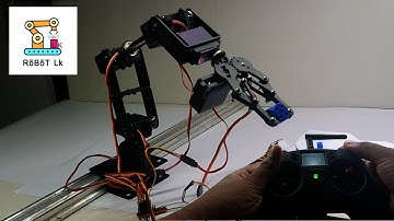 6 DOF Arm Robot | Remote Control | MG996R Servo | Test Video | robot Lk