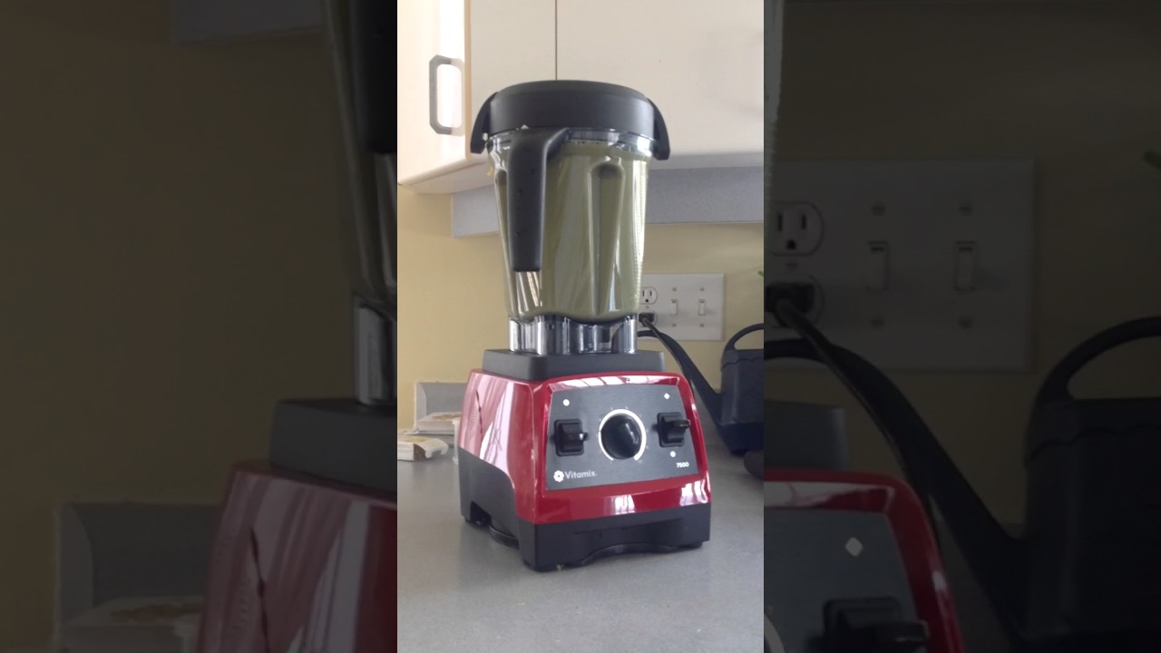 Testing my Vitamix 7500 YouTube