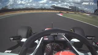 F1 2020 Britain Albon Crashes Magnussen Magnussen Onboard