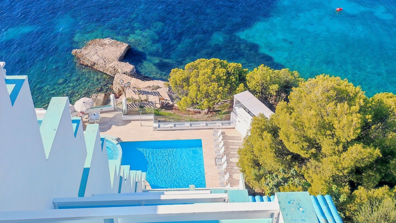 Mallorca Hsm Sandalo Beach Hotel Magaluf. Studio room and swimming pool tour