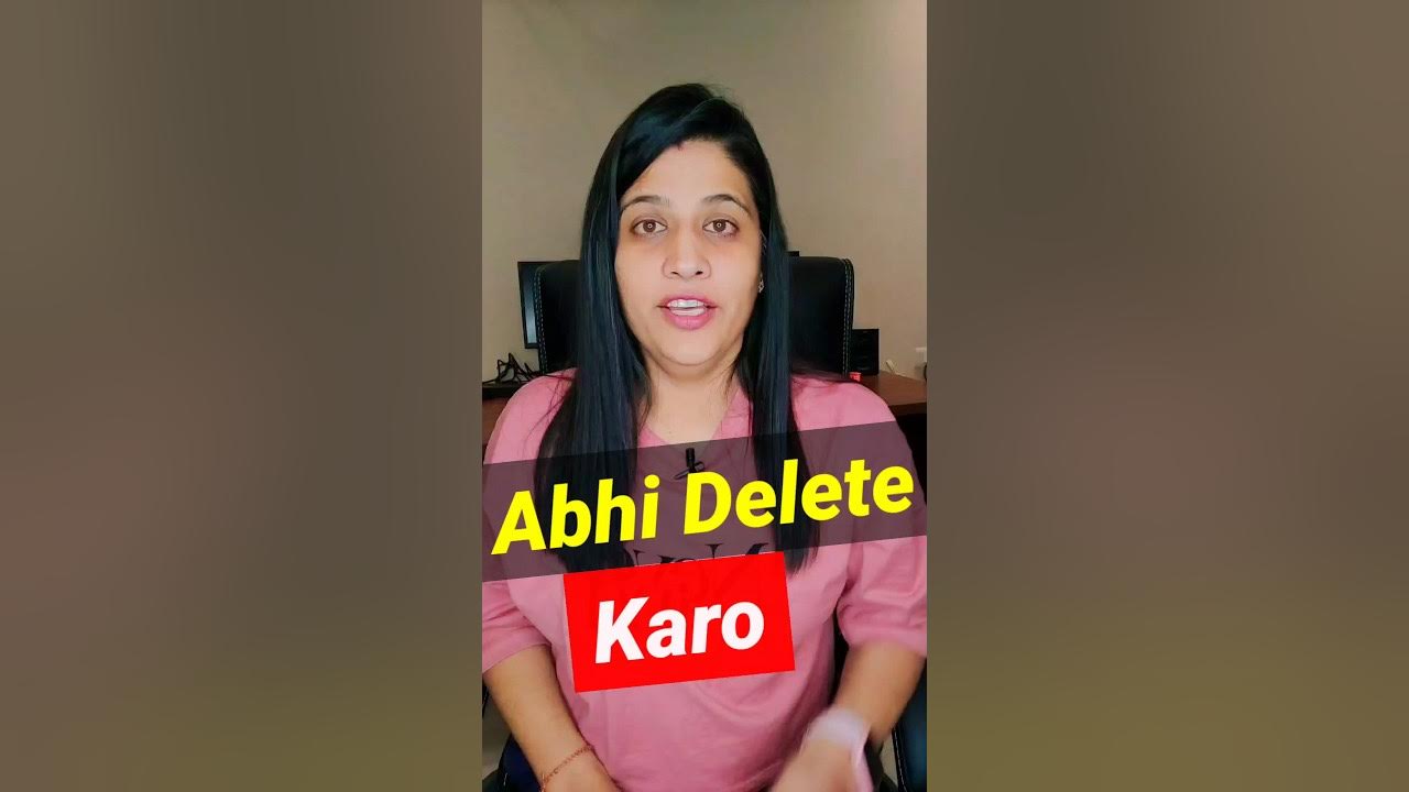 Abhi Delete Karo In English Abhi Delete Karo In English
