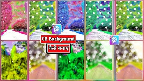 How To Make CB Bokeh Background || CB Background Kaise Banaye || CB Editing Background