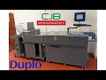 Duplo DC-645 Slitter Cutter Creaser with IFS