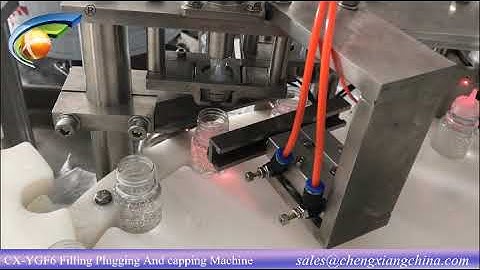 CX-YGF High Speed Filling Plugging And Capping Machine