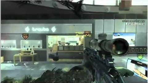 MW3 - TERMINAL SPAWN  THROWING KNIFE SnD TACTIC!!