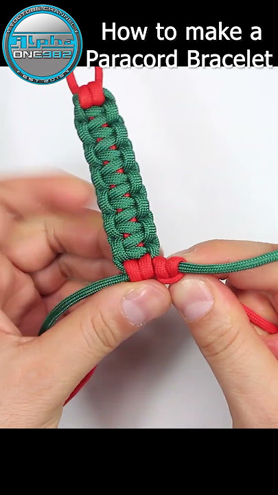 How to Make a Paracord Bracelet the Beautiful Flower - without buckles 