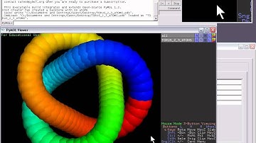 Using PyMOL sculpting to tighten/untie a trefoil knot
