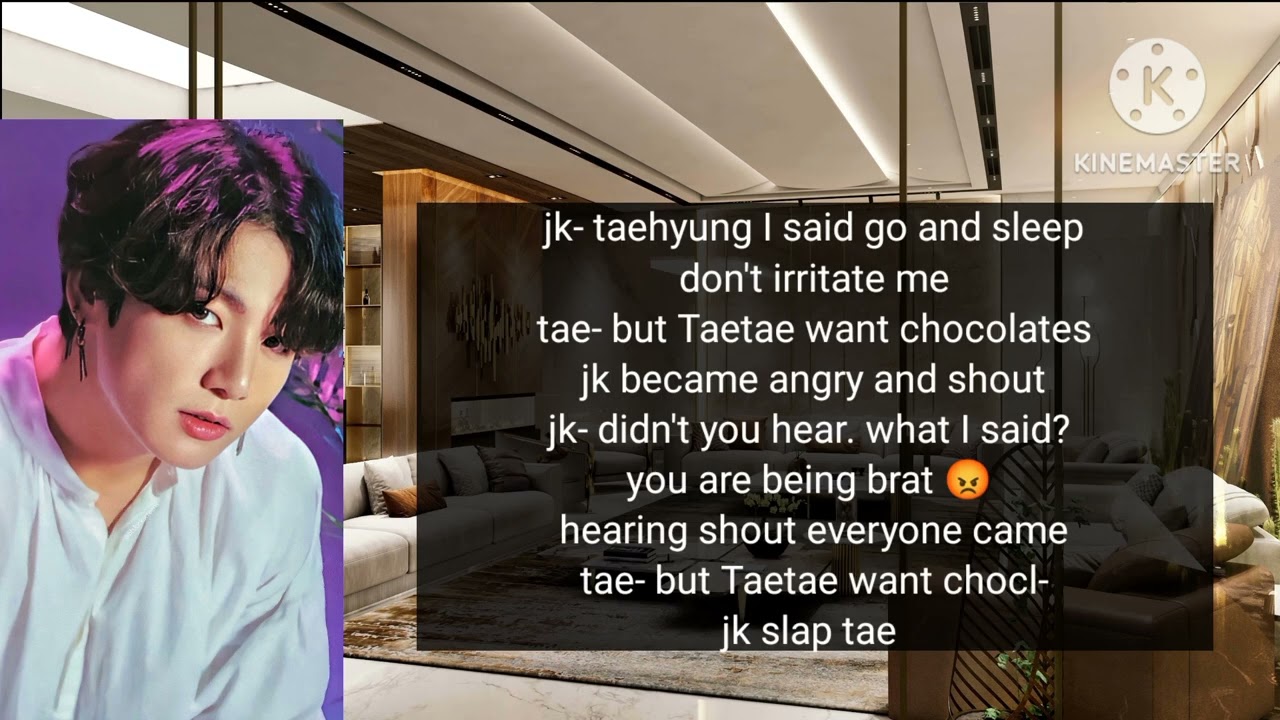 taekook ff when mafia king slaps his little space husband and he started scared of him (1/2)