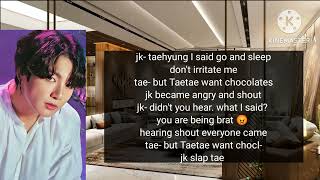 taekook ff when mafia king slaps his little space husband and he started scared of him (1/2)