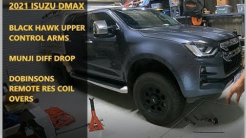 2021, ISUZU DMAX LIFT KIT, Everything you need to correctly raise your front end
