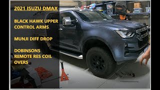 2021, ISUZU DMAX LIFT KIT, Everything you need to correctly raise your front end