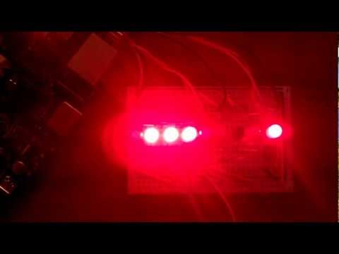 Raspberry PI Powered Binary Clock (Seconds)
