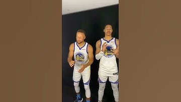 Thumbnail of Stephen Curry & Jordan Poole Are in Sync! | #shorts
