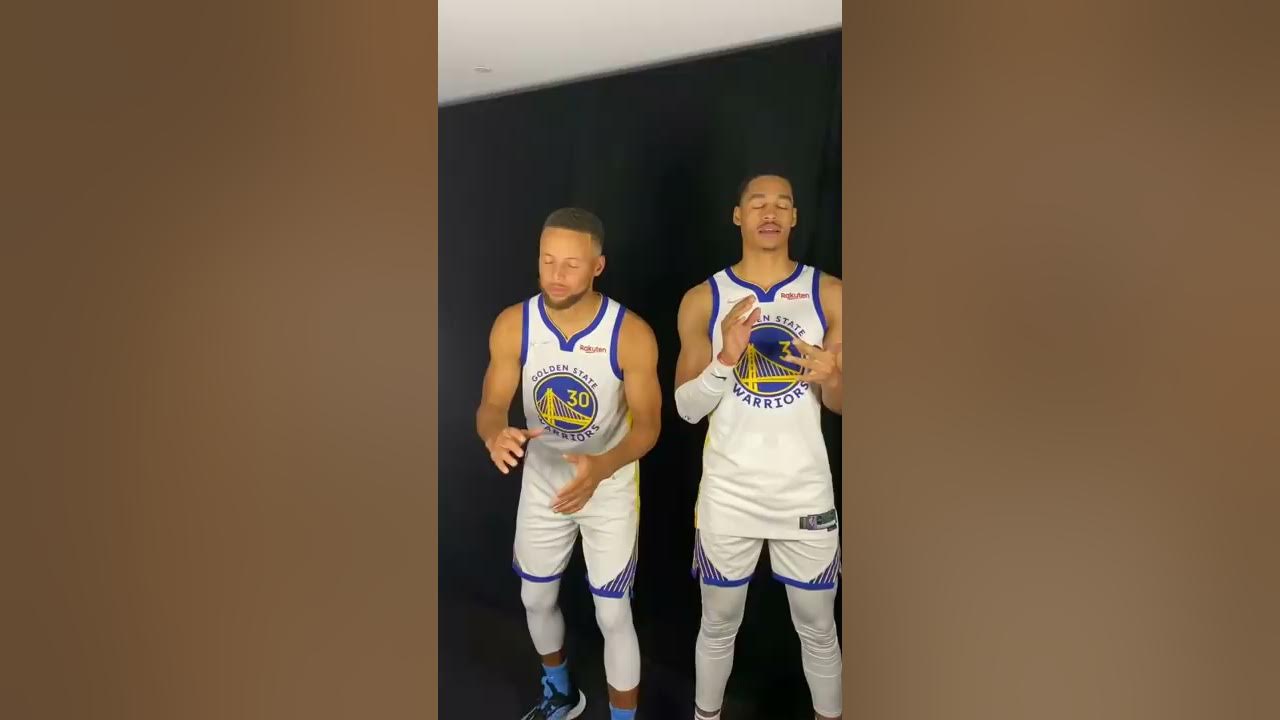 Stephen Curry & Jordan Poole Are in Sync! | #shorts