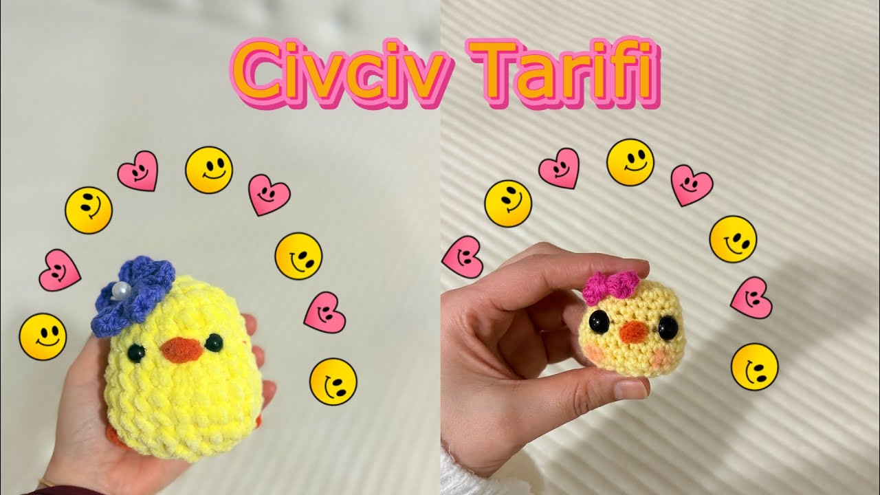 Kolay Civciv yapımı/ chick making